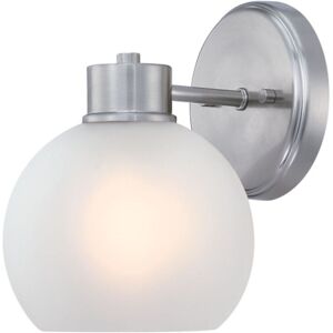 Westinghouse Dorney Nickel Frosted Glass Wall Lamp - Wall Lamp Westinghouse Dorney Nickel Frosted Glass Wall Lamp - Wall Lamp
