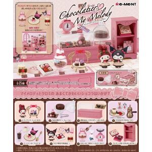 Re-Ment Sanrio Chocolatier My Melody 8pack Box N2 Re-Ment Sanrio Chocolatier My Melody 8pack Box N2