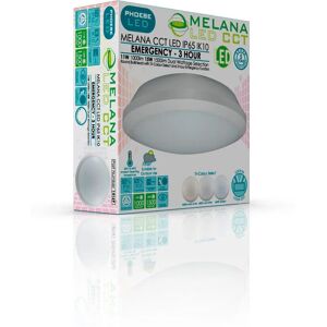 Crompton Melana Cct & Wattage Adj Led Ip65 Outdoor Bulkhead +em Emergency 14169 Crompton Melana Cct & Wattage Adj Led Ip65 Outdoor Bulkhead +em Emergency 14169