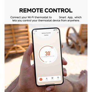 Smart Thermostat For 1.32in Tft Screen Touch Knob Voice Wifi Temperatu Hen Smart Thermostat For 1.32in Tft Screen Touch Knob Voice Wifi Temperatu Hen