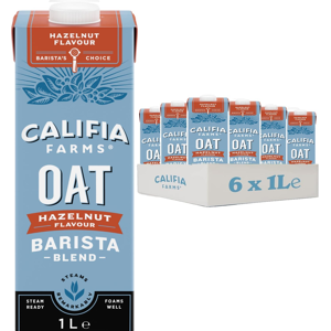 Does Not Apply Hazelnut Oat Barista Blend With Calcium - Dairy Free, Lactose Free, Vegan (6 X 1 Does Not Apply Hazelnut Oat Barista Blend With Calcium - Dairy Free, Lactose Free, Vegan (6 X 1