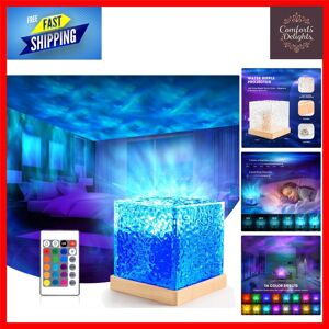 Elegant Ocean Wave Projector With Remote Control - 30 Modes For Serene Ambiance Elegant Ocean Wave Projector With Remote Control - 30 Modes For Serene Ambiance