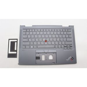 Lenovo Thinkpad X1 8th Gen Keyboard Palmrest Top Cover Hebrew Grey 5m11h62426 Lenovo Thinkpad X1 8th Gen Keyboard Palmrest Top Cover Hebrew Grey 5m11h62426