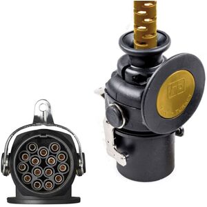 Faseba 15-Pole Trailer Electrical Plug Adapter 24v Faseba 15-Pole Trailer Electrical Plug Adapter 24v