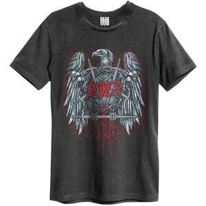 Amplified Unisex Adult Metal Eagle Slayer T-Shirtxs Charcoal Gd238 Amplified Unisex Adult Metal Eagle Slayer T-Shirtxs Charcoal Gd238