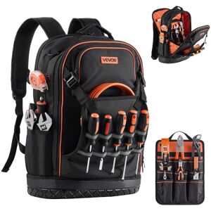 Vevor Tool Backpack 65 Pockets Tear-Resistant Jobsite Backpack For Electrician Vevor Tool Backpack 65 Pockets Tear-Resistant Jobsite Backpack For Electrician