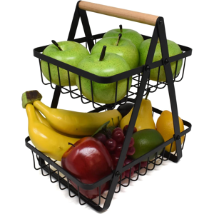 Does Not Apply Fruit Basket 2 Tier Countertop Metal Fruit Rack And Vegetable Stand Keeps Fru Does Not Apply Fruit Basket 2 Tier Countertop Metal Fruit Rack And Vegetable Stand Keeps Fru