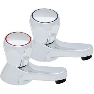 Evg Araya Modern Bath Tap Pair Chrome – Sleek, Durable, Hot & Cold Control Evg Araya Modern Bath Tap Pair Chrome – Sleek, Durable, Hot & Cold Control