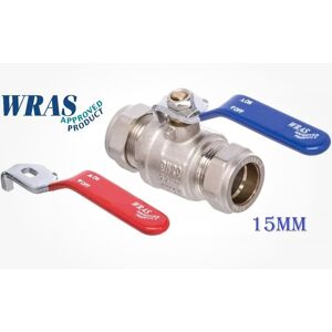 Altecnic Full Bore Lever Ball Valve15mm Blue & Red Handle Included (Qty 10), Refs14 Altecnic Full Bore Lever Ball Valve15mm Blue & Red Handle Included (Qty 10), Refs14