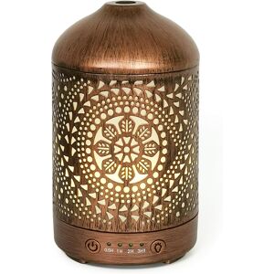 Earnest Living Metal Essential Oil Diffuser 100 Ml Timers Night Light Auto Off F Earnest Living Metal Essential Oil Diffuser 100 Ml Timers Night Light Auto Off F