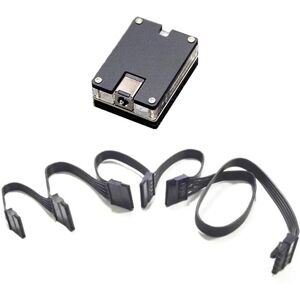 Sodial 3x(Dc5525 12v To 5v Hard Disk Ssd Hdd Supply Dc- Cable 5sata E9m8)4594 Sodial 3x(Dc5525 12v To 5v Hard Disk Ssd Hdd Supply Dc- Cable 5sata E9m8)4594