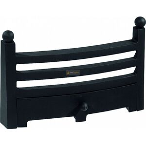 Gallery 18" 45cm Bauhaus Black Cast Fret Front For Gas / Electric Fire Gallery 18" 45cm Bauhaus Black Cast Fret Front For Gas / Electric Fire