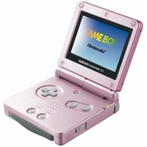 Nintendo Game Boy Advance Sp Pearl Pink Nintendo Game Boy Advance Sp Pearl Pink