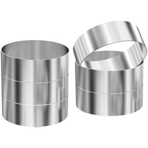 Sodial 2x(6 Pcs Hamburger Bun Rings,Burger Mold,4 Inch Molds For Cooking,Cooking1858 Sodial 2x(6 Pcs Hamburger Bun Rings,Burger Mold,4 Inch Molds For Cooking,Cooking1858