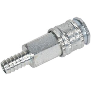 Coupling Body Tailpiece For 3/8" Hose - Sealey Ac81 New Coupling Body Tailpiece For 3/8" Hose - Sealey Ac81 New