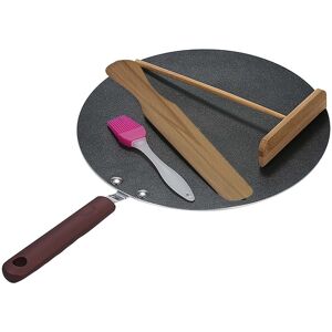 Pancake Pan Crepe Maker Flat Pan Griddle Pan With Spreader & Spatula Crepe Fi Pancake Pan Crepe Maker Flat Pan Griddle Pan With Spreader & Spatula Crepe Fi
