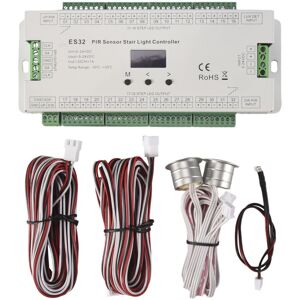 Sodial 32ch Es32 Pir Sensor Stair Light Controller Human Body Infrared Inductive 9766 Sodial 32ch Es32 Pir Sensor Stair Light Controller Human Body Infrared Inductive 9766