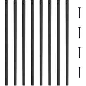 Vevor Staircase Metal Balusters 72 Pack 38''X1'' Aluminum Spindles W/ Screws Vevor Staircase Metal Balusters 72 Pack 38''X1'' Aluminum Spindles W/ Screws