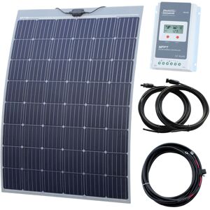 Photonic Universe 240w Semi-Flexible Fibreglass Solar Charging Kit Camper/campervan/pop Up Roof Photonic Universe 240w Semi-Flexible Fibreglass Solar Charging Kit Camper/campervan/pop Up Roof