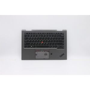 Lenovo Yoga X1 5th Keyboard Palmrest Top Cover Us Europe Grey Backlit 5m10z37158 Lenovo Yoga X1 5th Keyboard Palmrest Top Cover Us Europe Grey Backlit 5m10z37158