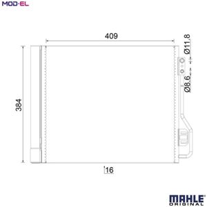 Mahle Condenser Air Conditioning Ac 488 000s For Smart Fortwo/cabrio/hatch/pequeno Mahle Condenser Air Conditioning Ac 488 000s For Smart Fortwo/cabrio/hatch/pequeno