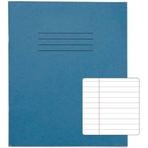 Rhino 8 X 6.5 Exercise Book 32 Page Ruled Feint 8mm With Margin Light Blue Pack Rhino 8 X 6.5 Exercise Book 32 Page Ruled Feint 8mm With Margin Light Blue Pack