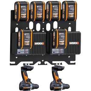 Sodial Multifunctional Wall Mount Bracket For Wickers 20v Battery Wa3551 Wx3729992 Sodial Multifunctional Wall Mount Bracket For Wickers 20v Battery Wa3551 Wx3729992