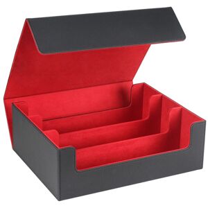 Sodial 4x(1 Pcs 1800+ Card Deck Case For Trading Cards Magnetic Card Storage Box9430 Sodial 4x(1 Pcs 1800+ Card Deck Case For Trading Cards Magnetic Card Storage Box9430