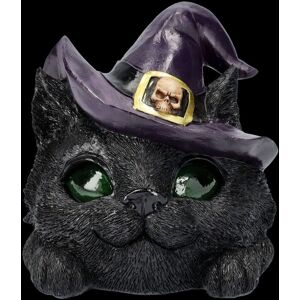 Witch Cats Head Decoration - Familiar Grin - Magic Cauldron Gothic Fantasy Witch Cats Head Decoration - Familiar Grin - Magic Cauldron Gothic Fantasy
