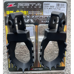 Gas Gas Ec Ecf 2024-2026 Zeta Max Foot Rests Pegs Black Gas Gas Ec Ecf 2024-2026 Zeta Max Foot Rests Pegs Black