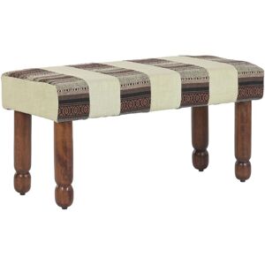 Bench Home Esprit Multicolour Mango Wood 94 X 38 X 45 Cm Bench Home Esprit Multicolour Mango Wood 94 X 38 X 45 Cm