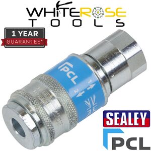 Sealey Pcl Safeflow Safety Coupling Body Female 1/2"Bsp Sealey Pcl Safeflow Safety Coupling Body Female 1/2"Bsp