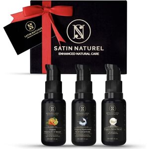 Satinnaturel Christmas Gifts For Women - Organic Skin Care Set 3x30 Ml Face Serum - Hyaluron Satinnaturel Christmas Gifts For Women - Organic Skin Care Set 3x30 Ml Face Serum - Hyaluron