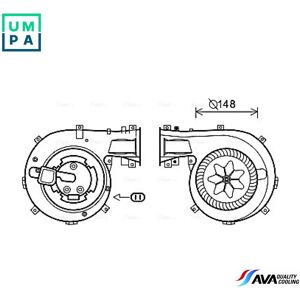 Ava Quality Cooling Electric Motor Interior Blower Ol8618 For Cadillac Saab 9-3x Opel Z20ner 2.0l Ava Quality Cooling Electric Motor Interior Blower Ol8618 For Cadillac Saab 9-3x Opel Z20ner 2.0l