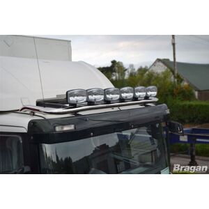 Bragan™ Roof Bar + Led + Spots + Beacon + Airhorn For Scania P G R 6 Series Lowday 2009+ Bragan™ Roof Bar + Led + Spots + Beacon + Airhorn For Scania P G R 6 Series Lowday 2009+