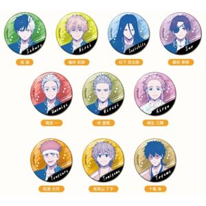 Bandai Wind Breaker Can Badge Complete Set Japan Official Bandai Wind Breaker Can Badge Complete Set Japan Official