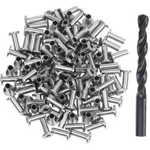 120 Pack Stainless Steel Protector Sleeves For 1/8 Inch 5/32 Inch Or 3/169858 120 Pack Stainless Steel Protector Sleeves For 1/8 Inch 5/32 Inch Or 3/169858