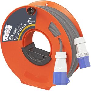 Cable Reel Empty 25m Reel - Caravan And Camping Electric Hook Up Lead Cable Wire Cable Reel Empty 25m Reel - Caravan And Camping Electric Hook Up Lead Cable Wire