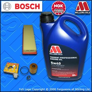 Millers Oils Service Kit For Citroen C3 Ii 1.4 8v Oil Air Filter Plugs +5w40 Fs Oil 2010-2010 Millers Oils Service Kit For Citroen C3 Ii 1.4 8v Oil Air Filter Plugs +5w40 Fs Oil 2010-2010