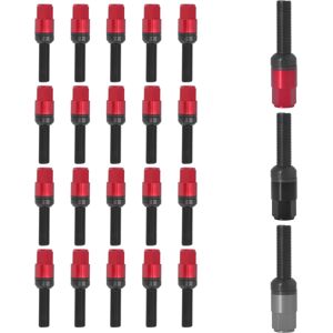 M14x1.5 Lug Bolts Cone 45mm Shank 17mm Hex Wheel Accessories Universal For M14x1.5 Lug Bolts Cone 45mm Shank 17mm Hex Wheel Accessories Universal For