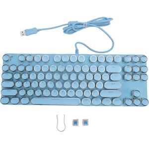 Gaming Keyboard 87 Key Rgb Backlit Round Hat Usb Blue Switch Mechanical Gaming Keyboard 87 Key Rgb Backlit Round Hat Usb Blue Switch Mechanical