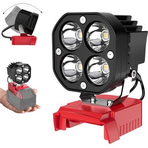 Sodial 2x(Led Work Light For 18v Battery, 40w 6000lm Flashlight, Led Flood Light8761 Sodial 2x(Led Work Light For 18v Battery, 40w 6000lm Flashlight, Led Flood Light8761