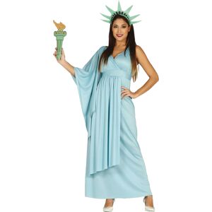 Fiestas Guirca Womens/ladies Statue Of Liberty Costume Set / M Blue Green Fg1060 Fiestas Guirca Womens/ladies Statue Of Liberty Costume Set / M Blue Green Fg1060