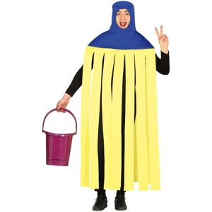 Fiestas Guirca Unisex Adult Mop Costume / L Blue/yellow Fg833 Fiestas Guirca Unisex Adult Mop Costume / L Blue/yellow Fg833