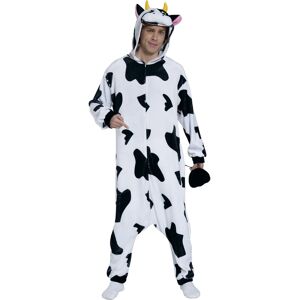 Fiestas Guirca Mens Cow Costume / S White/black Fg860 Fiestas Guirca Mens Cow Costume / S White/black Fg860