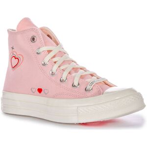 Converse Chuck 70 Pink Sneakers - Rubber Toe, High-Top, Lace-Up - Sneakers Converse Chuck 70 Pink Sneakers - Rubber Toe, High-Top, Lace-Up - Sneakers