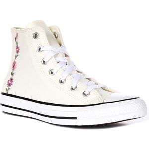 Converse Chuck Taylor All Star Hi Junior Girl'S Boy'S Trainer White Uk 3 - 7 Converse Chuck Taylor All Star Hi Junior Girl'S Boy'S Trainer White Uk 3 - 7