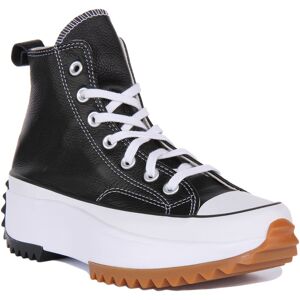 Converse A04292c Run Star Hike Platform Unisex Shoes Black White Uk 3 - 8 Converse A04292c Run Star Hike Platform Unisex Shoes Black White Uk 3 - 8