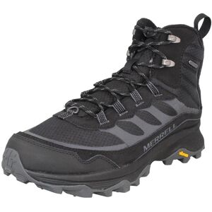 Merrell Mens Moab Speed Thermo Mid Waterproof All-Season Hiking Shoes - Black Merrell Mens Moab Speed Thermo Mid Waterproof All-Season Hiking Shoes - Black