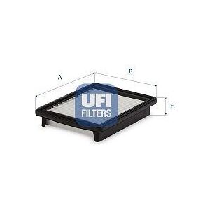 Ufi Air Filter Insert 37mm Height Fits Opel Karl Vauxhall Viva 30.B50.00 Ufi Air Filter Insert 37mm Height Fits Opel Karl Vauxhall Viva 30.B50.00